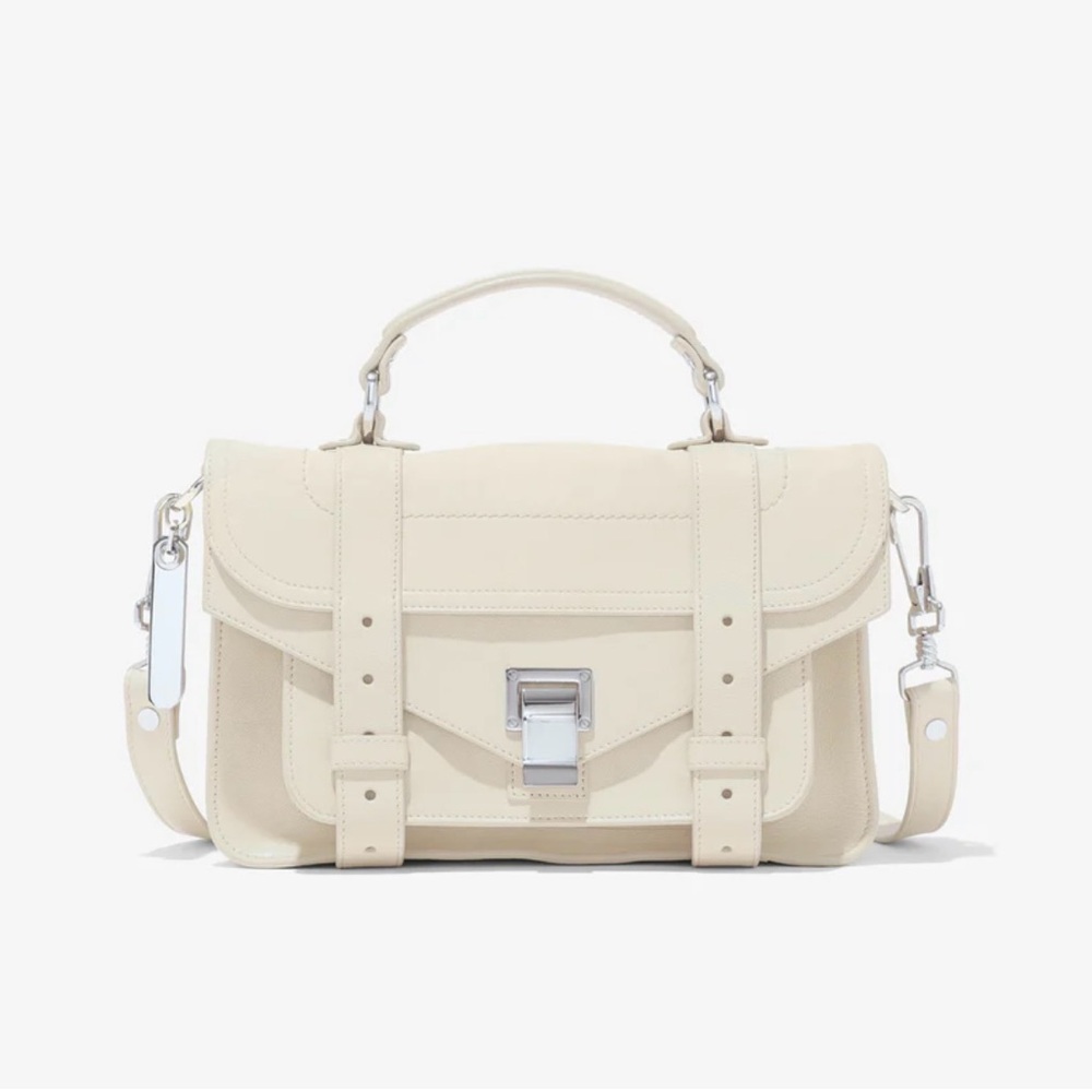 Proenza Schouler PS1 Tiny Bag White
